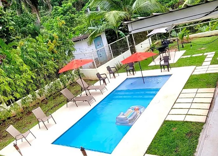 Oasis With Pool Near Panama Canal